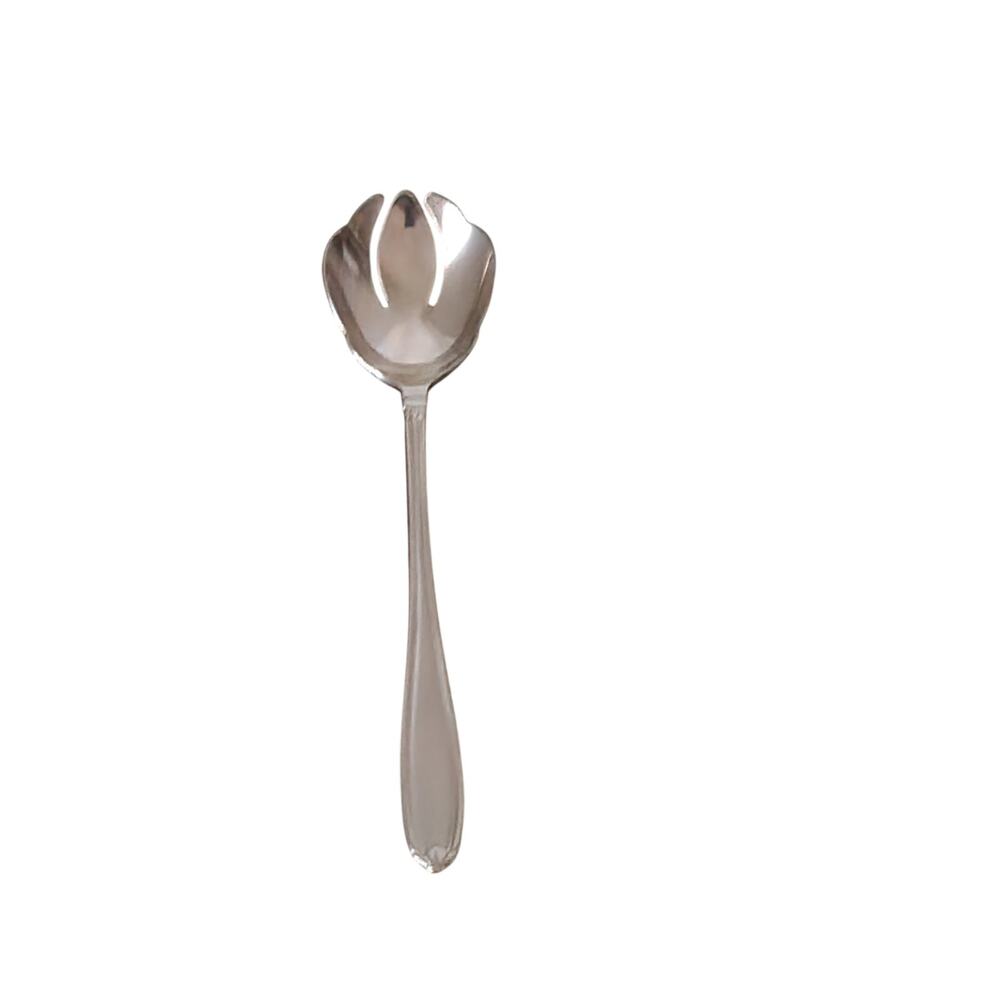 Princess House Barrington Stainless Steel Large Serving Fork Spoon 18/10 Vintage